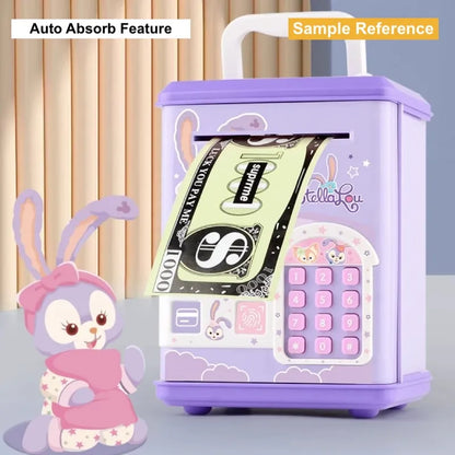 Stella Lou Money Safe Bank With Finger Print Sensor