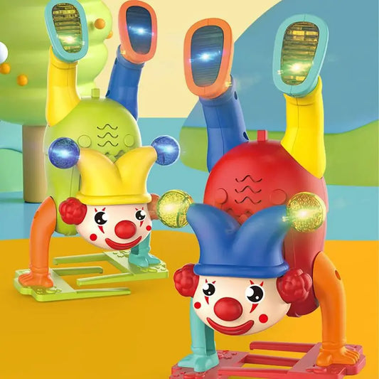 Funny Electric Lightning And Musical Walking Clown