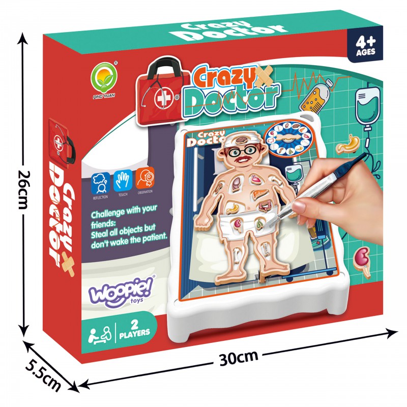 Crazy Doctor Operation Board Game 🩺👨🏻‍⚕️