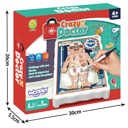 Crazy Doctor Operation Board Game 🩺👨🏻‍⚕️