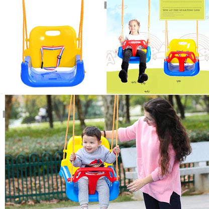 INFANT BABY OUTDOOR 3 IN 1 JUMBO SWING SET