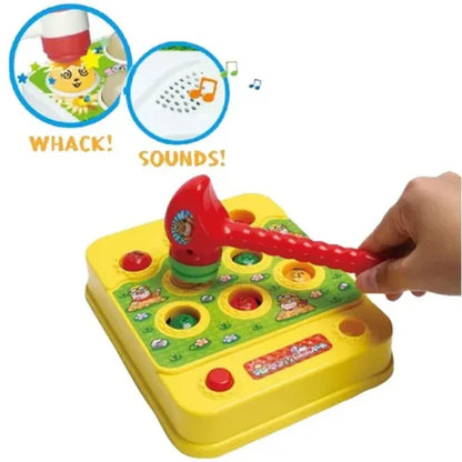 Whack a Mole Educational Game With Light And Sound