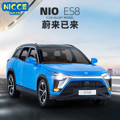 1:24 NIO ES8 High Simulation Diecast Metal Alloy Car