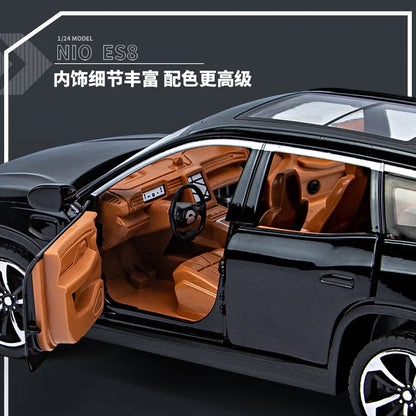 1:24 NIO ES8 High Simulation Diecast Metal Alloy Car