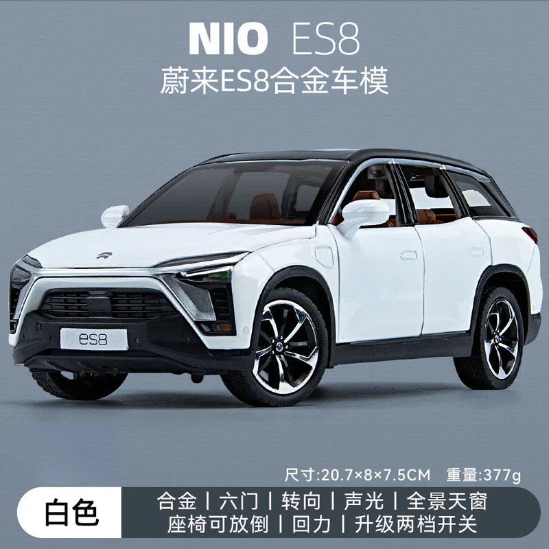 1:24 NIO ES8 High Simulation Diecast Metal Alloy Car