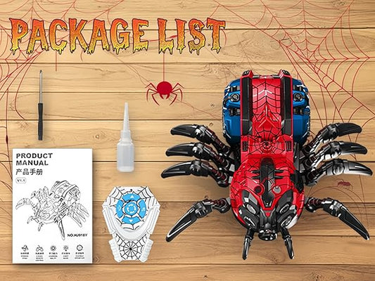 🕸️ 2.4 GHz RC Stunt Spider 🕷️ | Music, Lights & Crazy Moves! 🚀