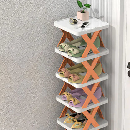 Folding X Shape Shoe Rack (Shoe organizer)