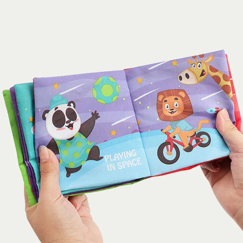 Activity Senory Cloth Book Set For Babies (6 books