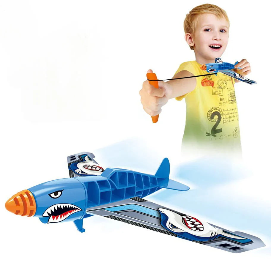 Aeroplane Flying Slingshot Foam Plane