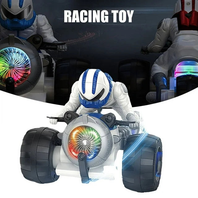 360° Spinning Action Stunt Motorcycle