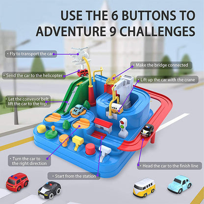 City Adventure Car Track Game (Big Size)