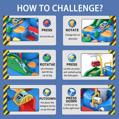 City Adventure Car Track Game (Big Size)