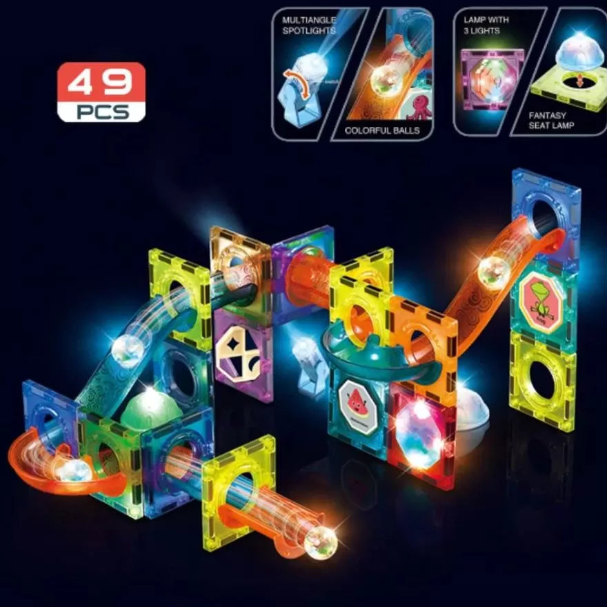 69Pcs Building Blocks  Magnetic Tiles