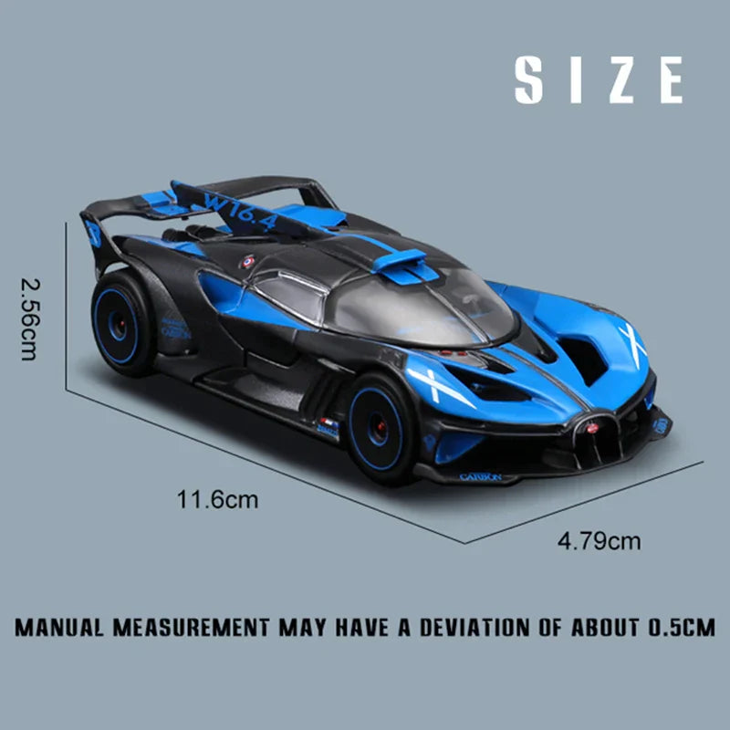 1:43 Scale Bugatti Bolide Diecast