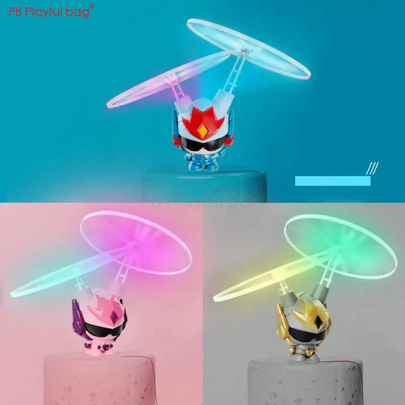 Wire Control Airplane Toy with Light Strap