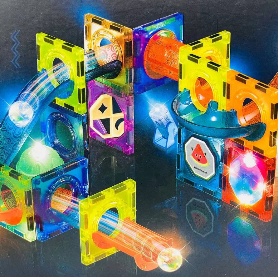 69Pcs Building Blocks  Magnetic Tiles