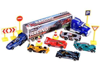 Metal Cars With Sign Board