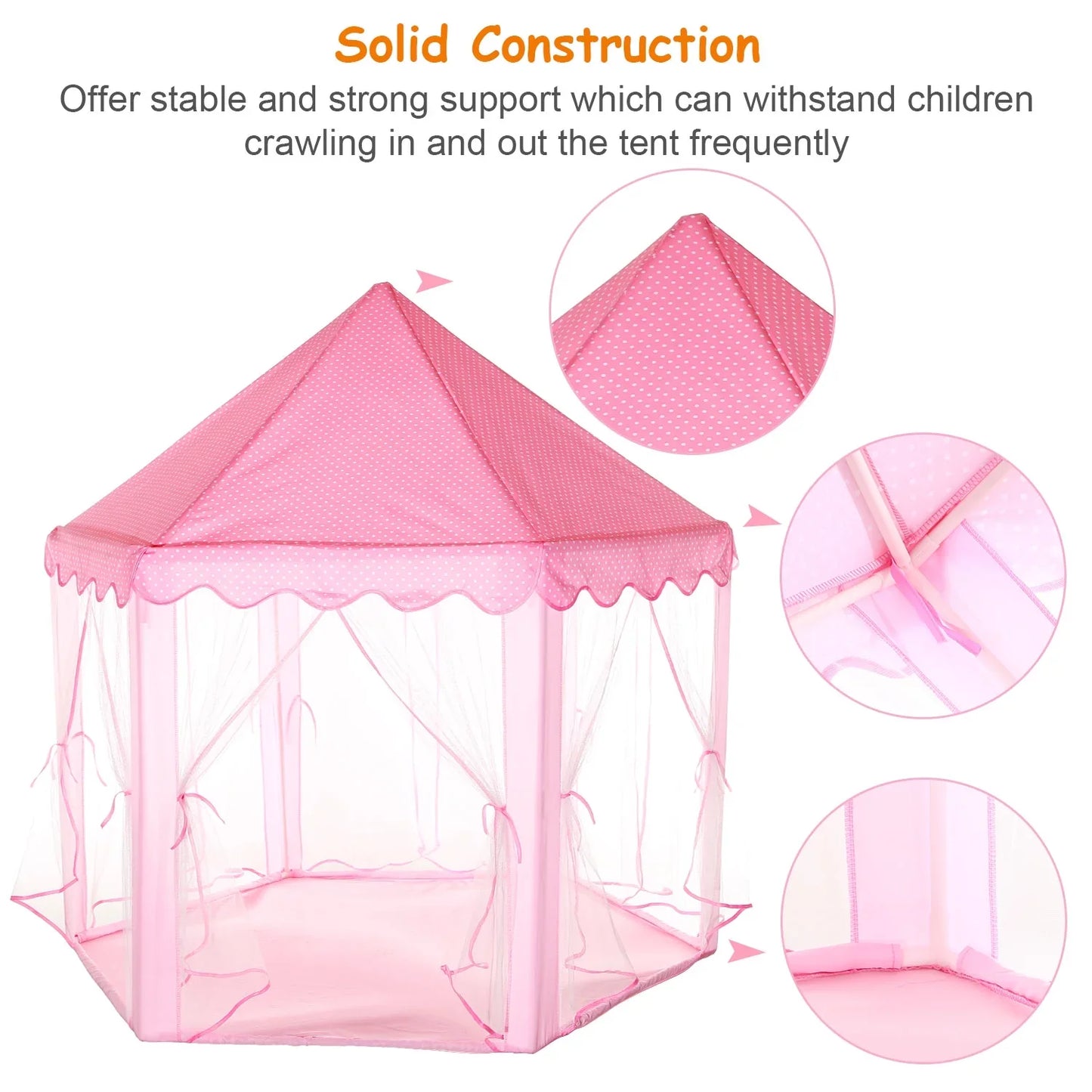 Beautiful Princess Castle Play Tent House 🎀
