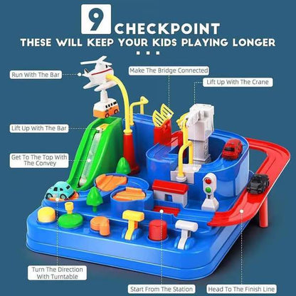 City Adventure Car Track Game (Big Size)