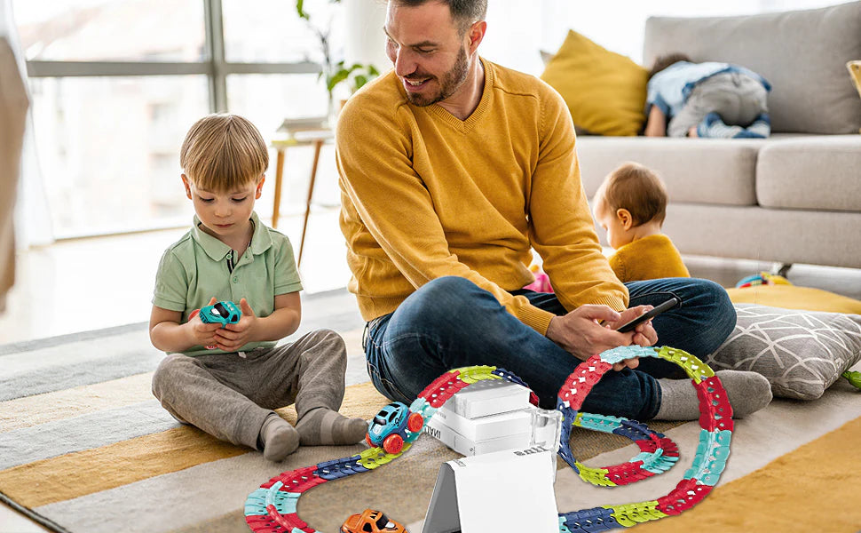 Magnetic Car Racing Track Set