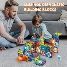 69Pcs Building Blocks  Magnetic Tiles