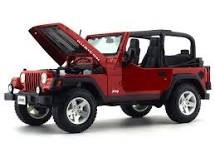 Diecast Model Jeep Wrangler