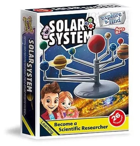 3D Solar System Planetary Model