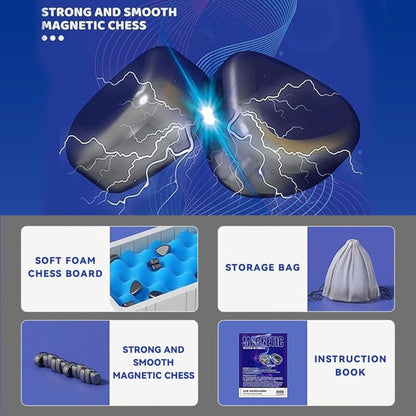 2-in-1 Magnetic Chess Game Set – Travel-Friendly, Screen-Free Strategy Fun