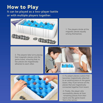 2-in-1 Magnetic Chess Game Set – Travel-Friendly, Screen-Free Strategy Fun