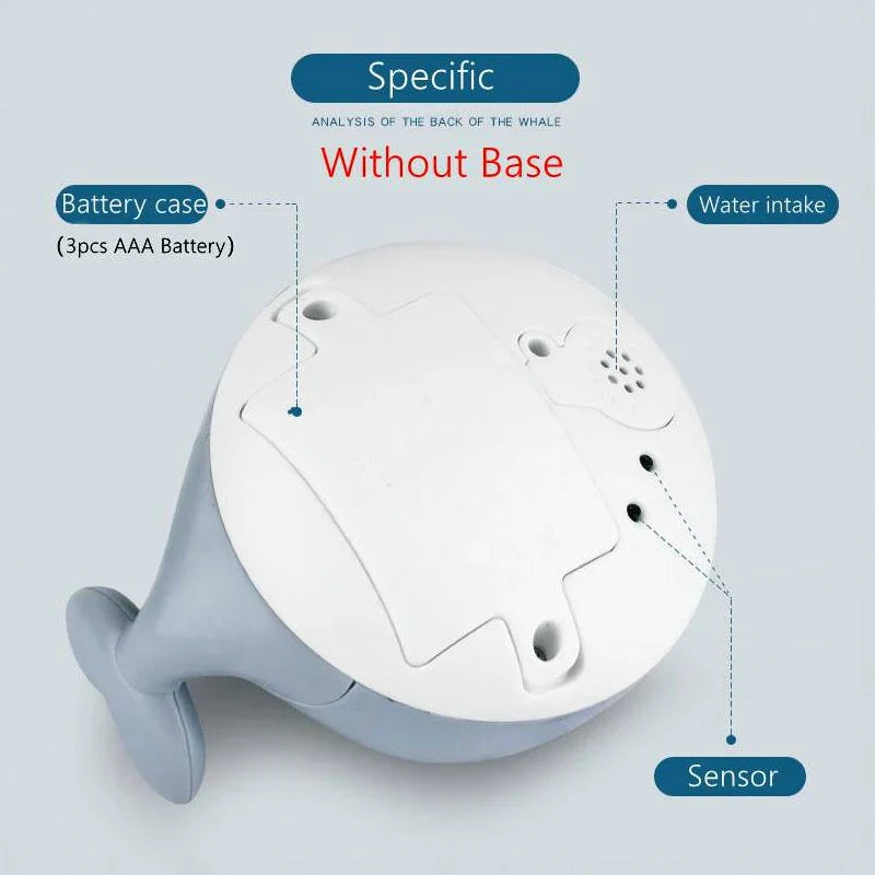 Whale Induction Spray Water Bath Toy