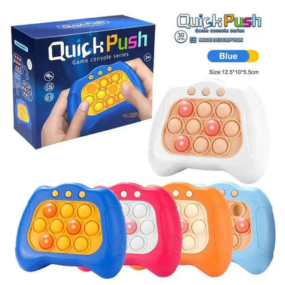 Light-Up Squeeze Poppet Sensory Push Pop Bubble Toy