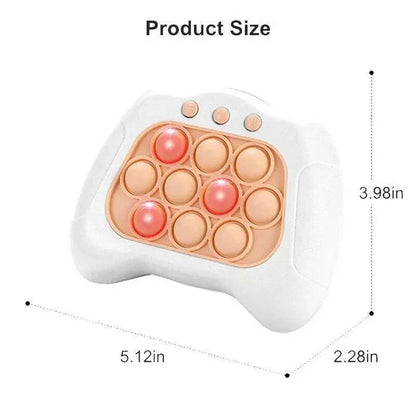 Light-Up Squeeze Poppet Sensory Push Pop Bubble Toy