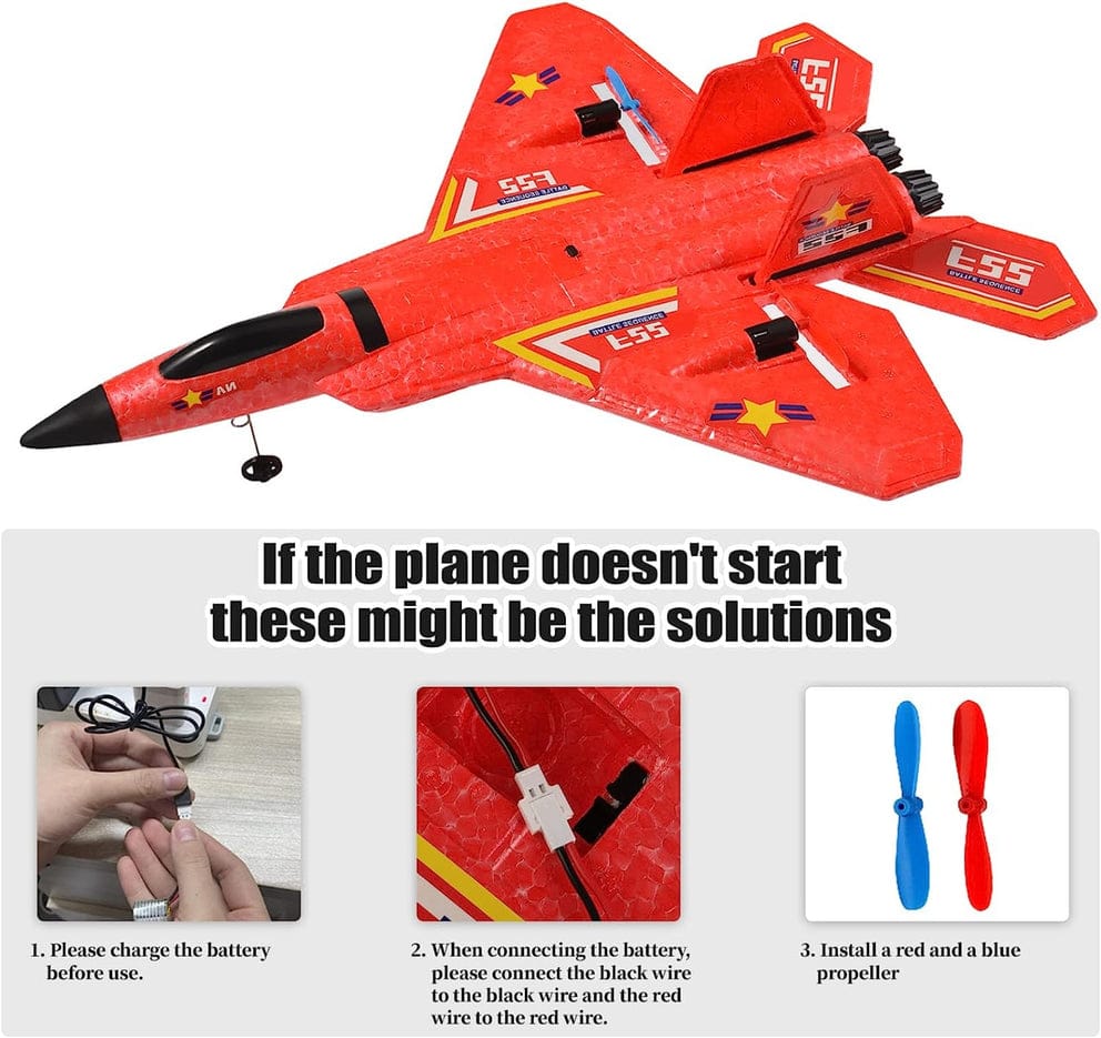 SU-35 / F22 Pro Remote Control Foam Plane