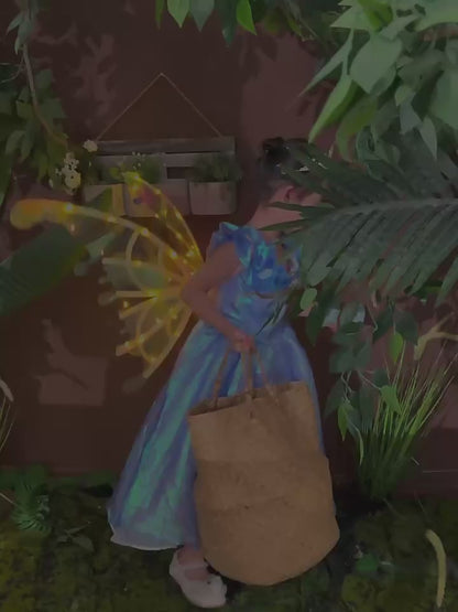Electric LED Fairy Wings with Music & Flapping Motion