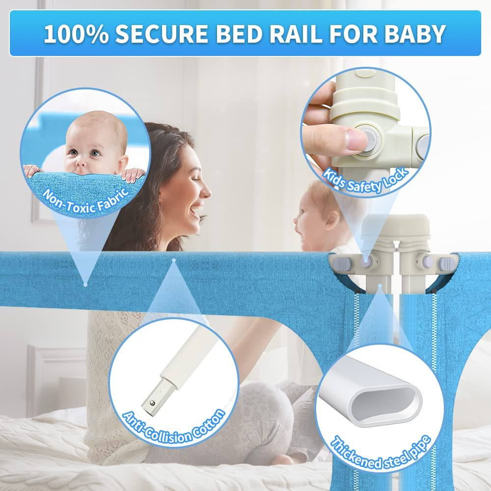 Baby Safety Bed Railing Side
