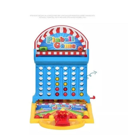 Mini Pinball Game Indoor Table Games Shooting Desktop Toy