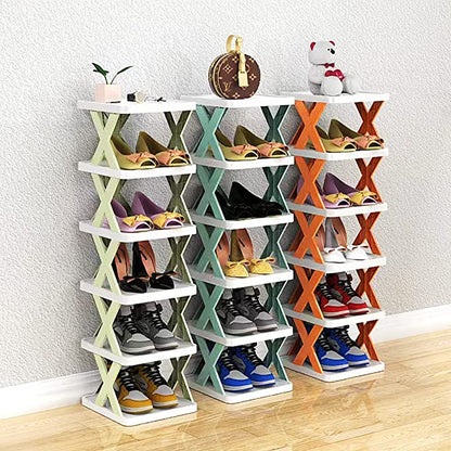 Folding X Shape Shoe Rack (Shoe organizer)