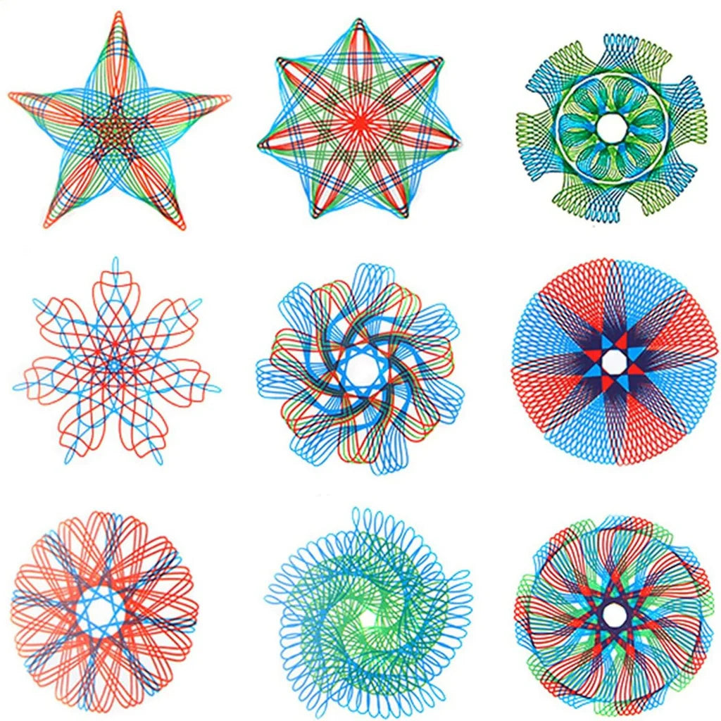 Spirograph – Geometric Drawing Set