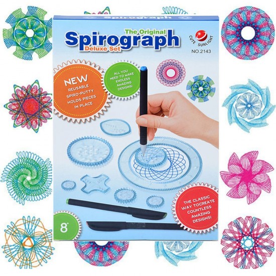 Spirograph – Geometric Drawing Set